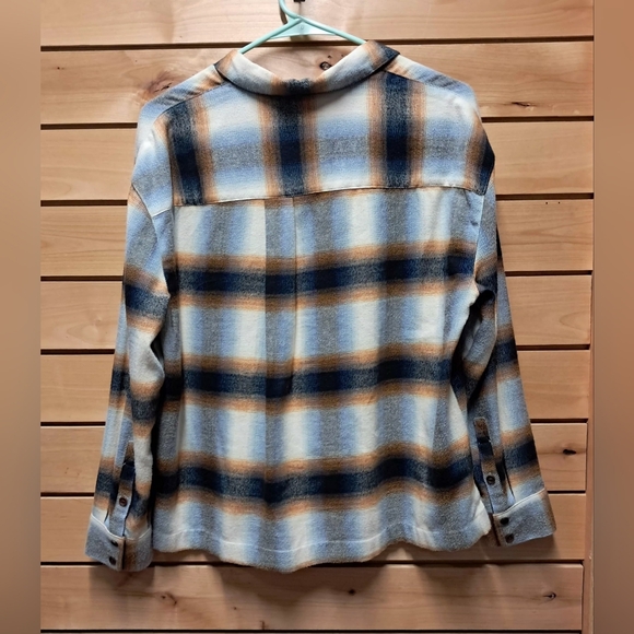 Madewell Cropped Flannel Size S - Picture 3 of 4